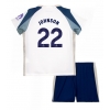Camiseta Tottenham Hotspur Brennan Johnson #22 Primera Equipación Replica 2025-26 para niños mangas cortas (+ Pantalones cortos) Camiseta Tottenham Hotspur Brennan Johnson #22 Primera Equipación Replica 2025-26 para niños mangas cortas (+ Pantalones cortos)